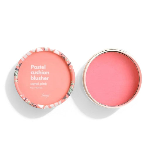 THE FACE SHOP fmgt Pastel Cushion Blusher - 8 Colors #02 Coral Pink