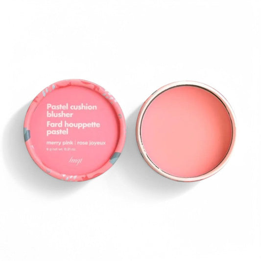 THE FACE SHOP fmgt Pastel Cushion Blusher - 8 Colors #03 Merry Pink