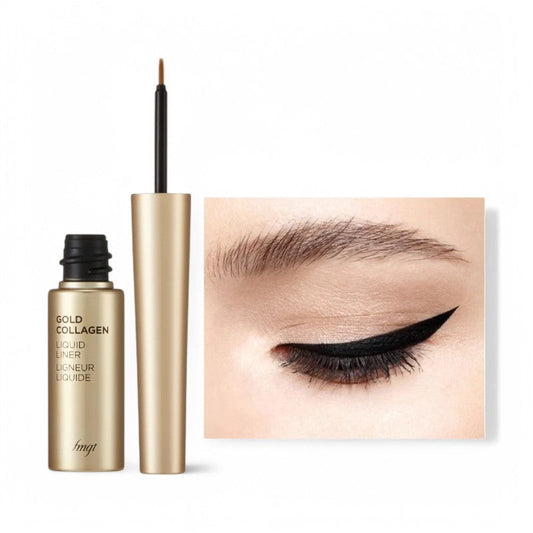 THE FACE SHOP fmgt Gold Collagen Liquid Liner Black