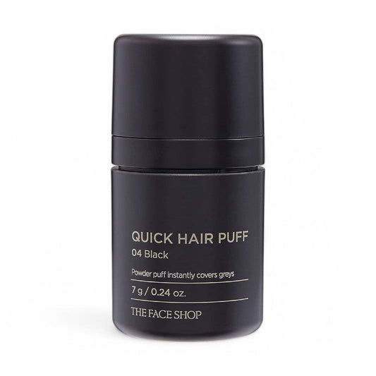 THE FACE SHOP Quick Hair Puff - 4 Colors #04 Black