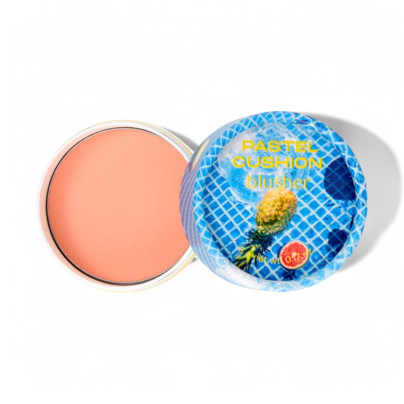 THE FACE SHOP fmgt Pastel Cushion Blusher ACID Edition - 7 Colors #03 Poolside Orange