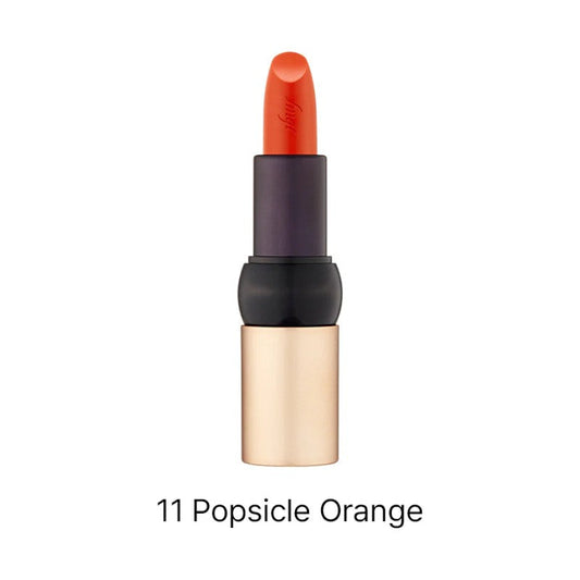 THE FACE SHOP fmgt New Bold Sheer Glow Lipstick - 19 Colors #11 Popsicle Orange