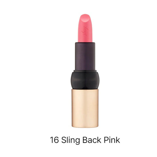 THE FACE SHOP fmgt New Bold Sheer Glow Lipstick - 19 Colors #16 Sling Back Pink