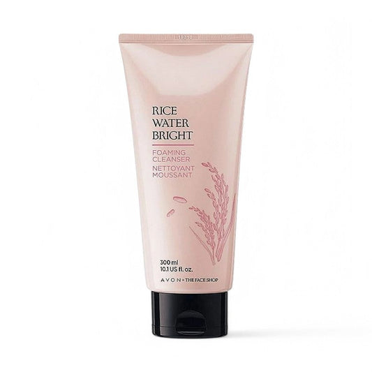 THE FACE SHOP Rice Water Bright Foaming Cleanser Jumbo 2024 Version - 300ml