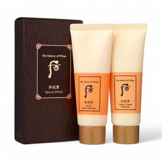 THE WHOO Gongjinhyang Cleanser Special Gift Kit 2024 Version - 2 pcs