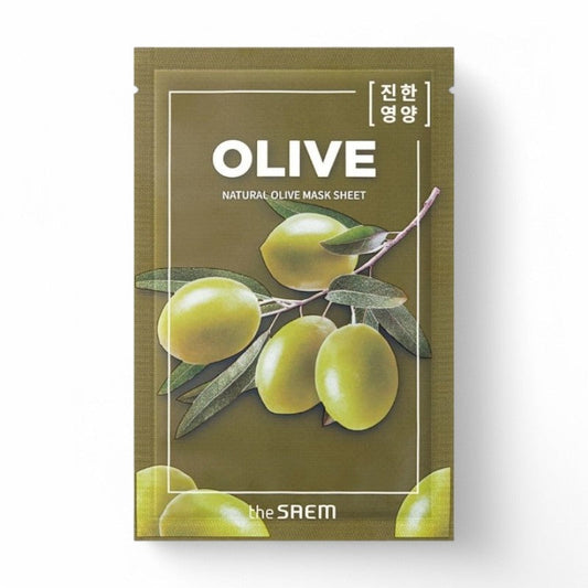 The Saem Natural Mask Sheet - 25 Types #22 Olive 1pc