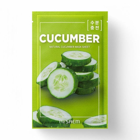 The Saem Natural Mask Sheet - 25 Types #21 Cucumber 1pc