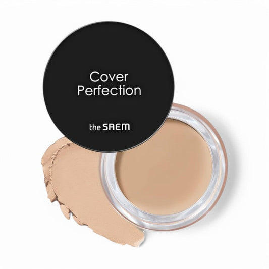 The Saem Cover Perfection Pot Concealer - 3 Colors #01 Clear Beige