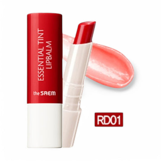 The Saem Saemmul Essential Tint Lip Balm - 6 Colors #CR01 Coral