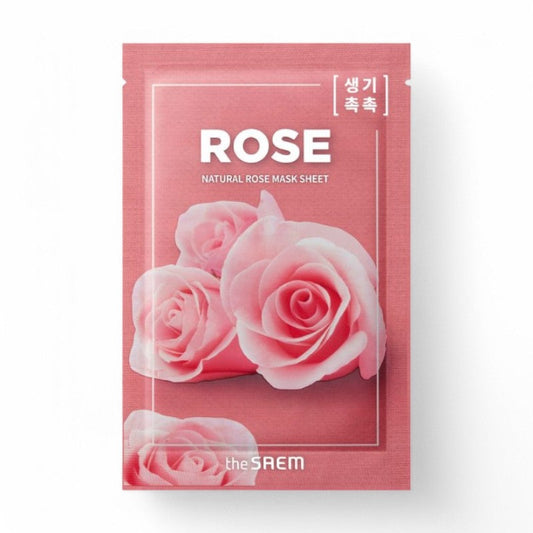 The Saem Natural Mask Sheet - 25 Types #23 Rose 1pc