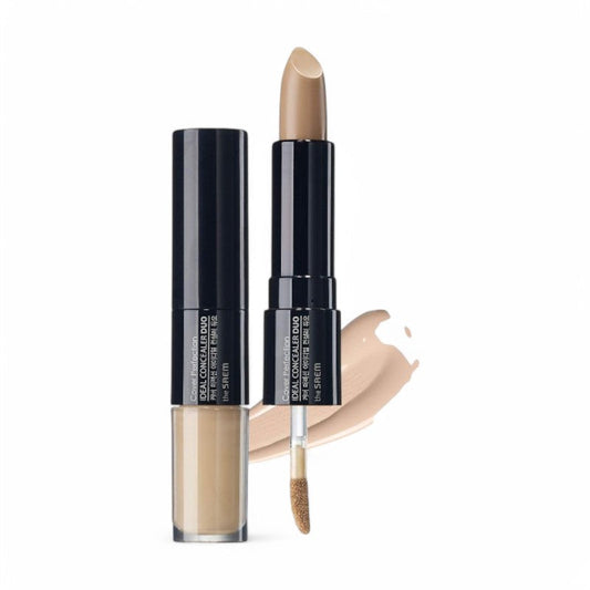 The Saem Cover Perfection Ideal Concealer Duo - 3 Colors #1.5 Natural Beige