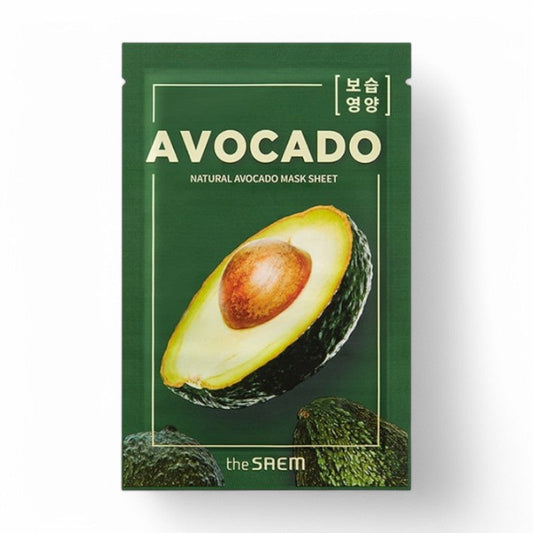 The Saem Natural Mask Sheet - 25 Types #10 Avocado 1pc