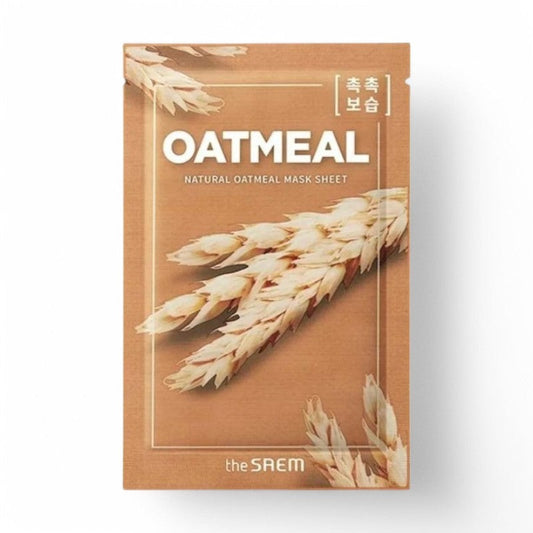 The Saem Natural Mask Sheet - 25 Types #02 Oatmeal  1pc