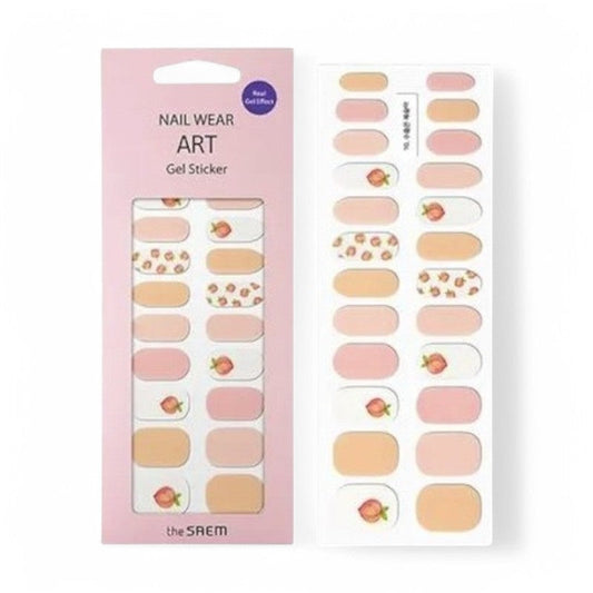 The Saem Nail Wear Art Gel Sticker - 11 Types #10 Peach