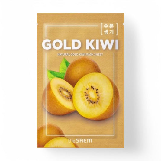 The Saem Natural Mask Sheet - 25 Types #17 Gold Kiwi 1pc