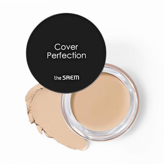 The Saem Cover Perfection Pot Concealer - 3 Colors #0.5 Ice Beige