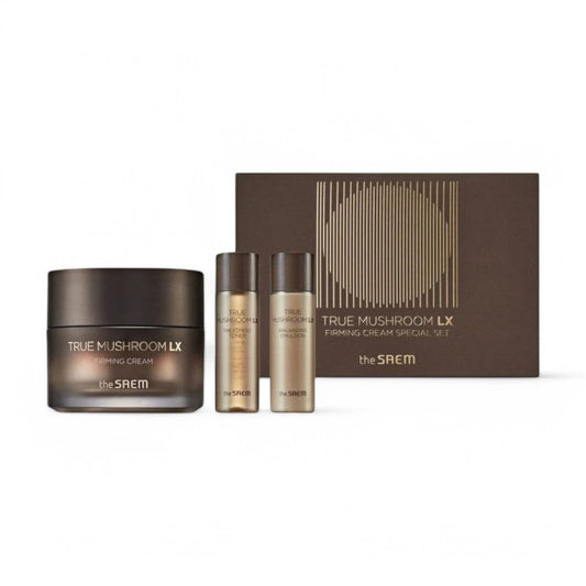 The Saem True Mushroom LX Firming Pro Ampoule Special Set 3 pcs