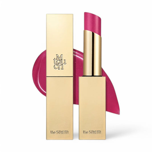The Saem M Touch Shine Lipstick - 6 Colors #PK04 Cherry Blush