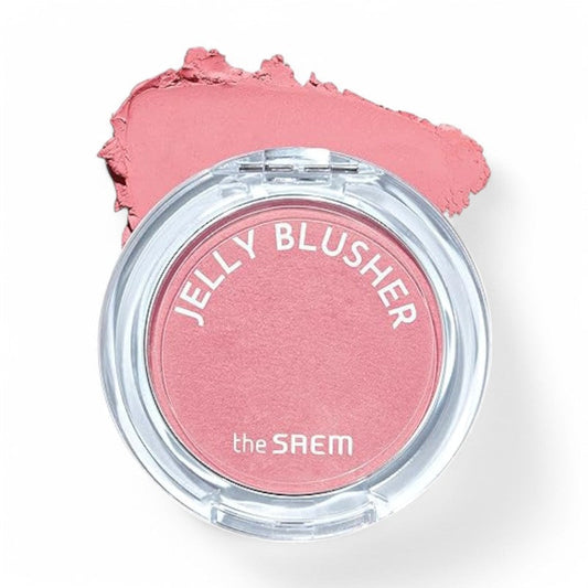 The Saem Jelly Blusher - 6 Colors #PK01 Sweet Petal
