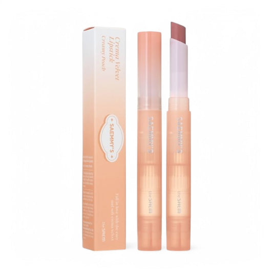 The Saem Saemmy's Crema Velvet Lipstick - 5 Colors #01 Creamy Peach