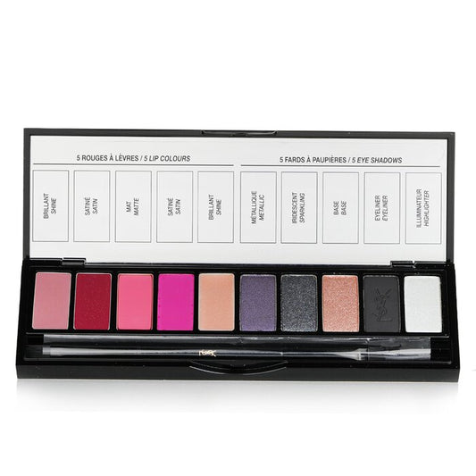 Yves Saint Laurent Couture Variation Collector 10 Colour Lip & Eye Palette - # 5 Nothing Is Forbidden L7197200 5g/0.17oz