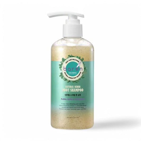 baren Natural Scrub Foot Shampoo 300ml