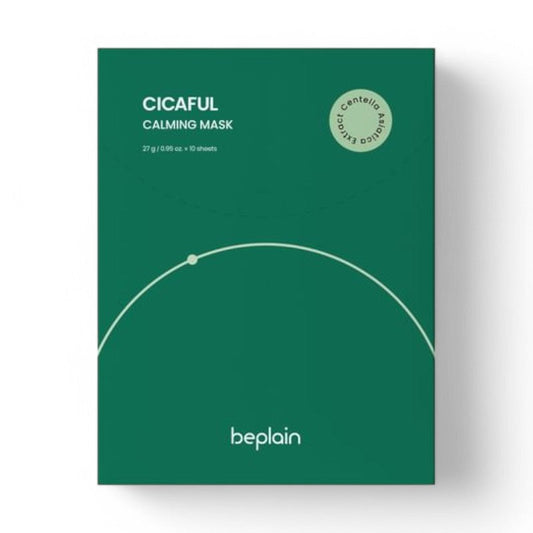 beplain Cicaful Calming Mask Set Renewed - 10 pcs