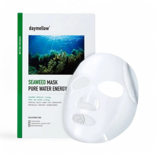 daymellow Pure Water Energy Mask Set - 3 Types #01 Seaweed 27ml x 10 pcs