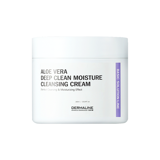 Dermaline Aloe Vera Deep Clean Moisture Cleasing Cream 300ml