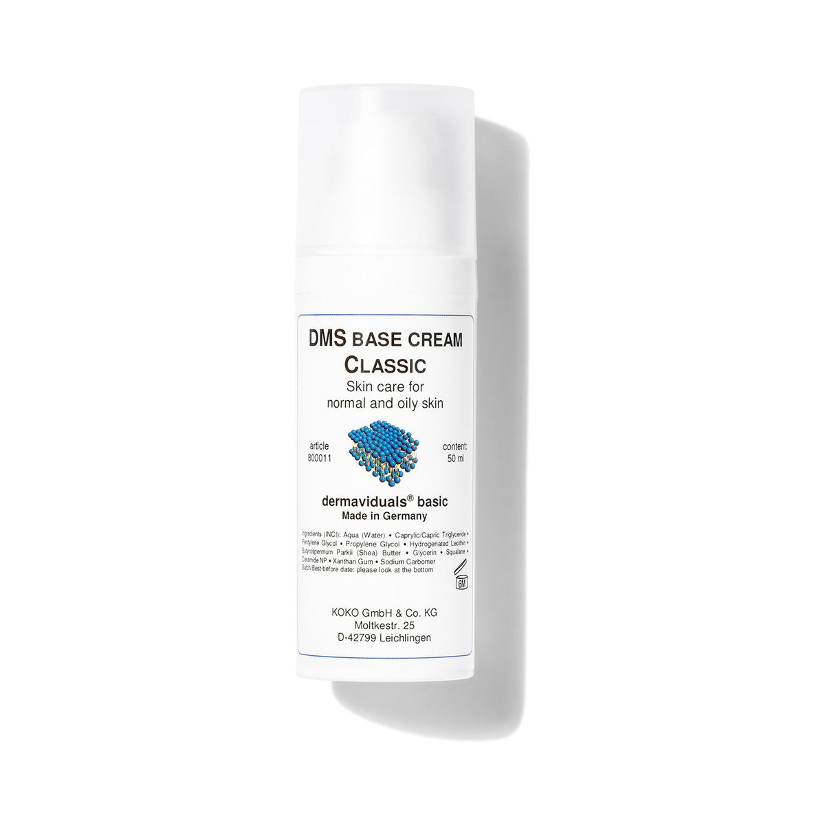 dermaviduals DMS Base Cream Classic 50ml