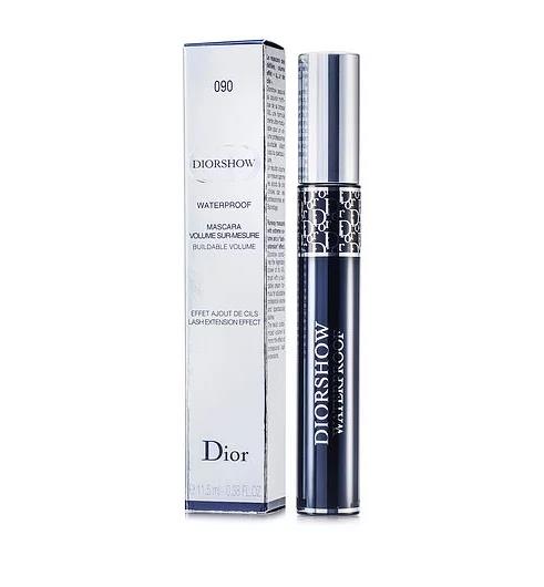 Christian Dior Diorshow Mascara Waterproof - # 090 Black F069715090 / 669697  11.5ml/0.38oz