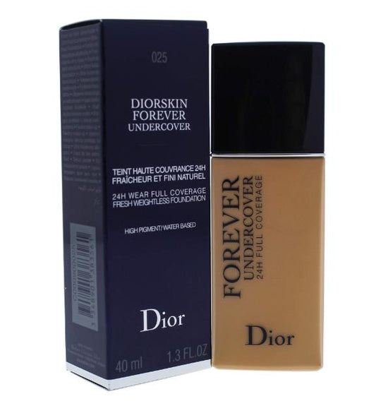 Christian Dior Diorskin Forever Undercover 24H Wear Full Coverage Water Based Foundation - # 025 Soft Beige C000900025 / 383561  40ml/1.3oz