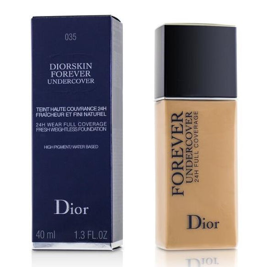 Christian Dior Diorskin Forever Undercover 24H Wear Full Coverage Water Based Foundation - # 035 Desert Beige C000900035 / 383622  40ml/1.3oz