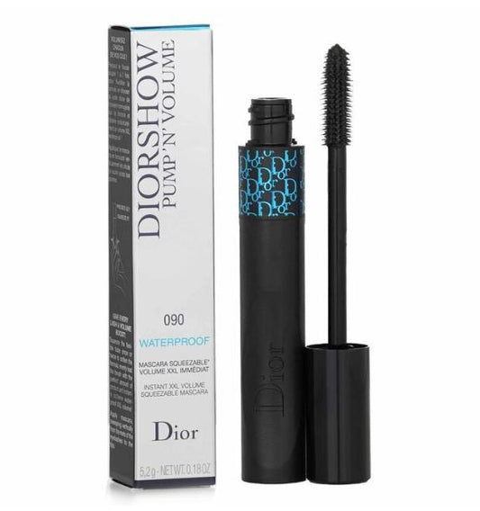 Christian Dior Diorshow Pump N Volume Waterproof Mascara - # 090 Black Pump C000600090 / 391634  5.2g/0.18oz