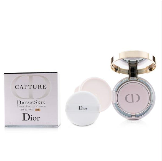 Christian Dior Capture Dreamskin Moist & Perfect Cushion SPF 50 With Extra Refill - # 030 (Medium Beige) C004000030 / 410113  2x15g/0.5oz