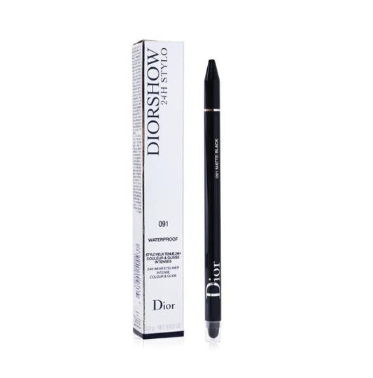 Christian Dior Diorshow 24H Stylo Waterproof Eyeliner - # 091 Matte Black C014300091 / 500937  0.2g/0.007oz