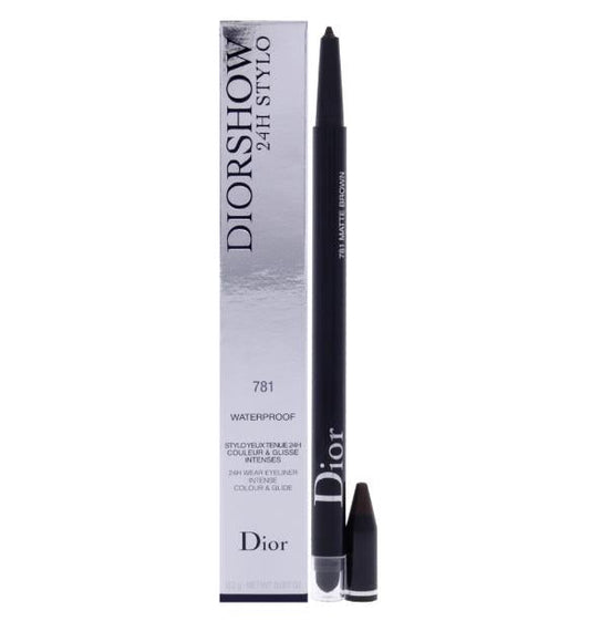 Christian Dior Diorshow 24H Stylo Waterproof Eyeliner - # 781 Matte Brown C014300781 / 500951  0.2g/0.007oz