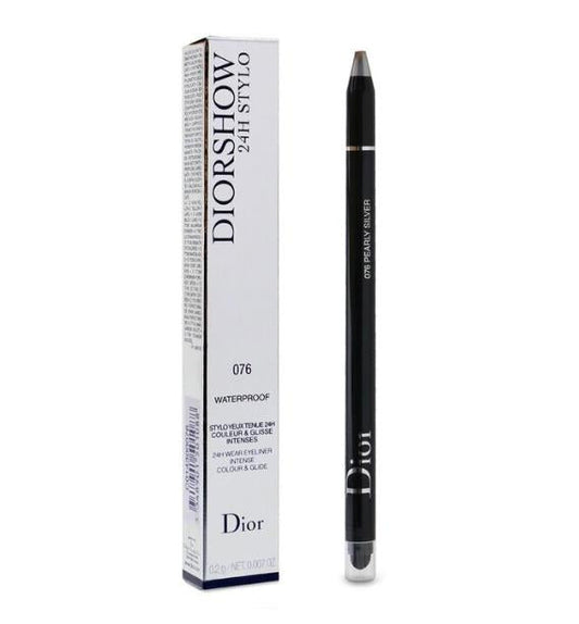 Christian Dior Diorshow 24H Stylo Waterproof Eyeliner - # 076 Pearly Silver C014300076 /  0.2g/0.007oz