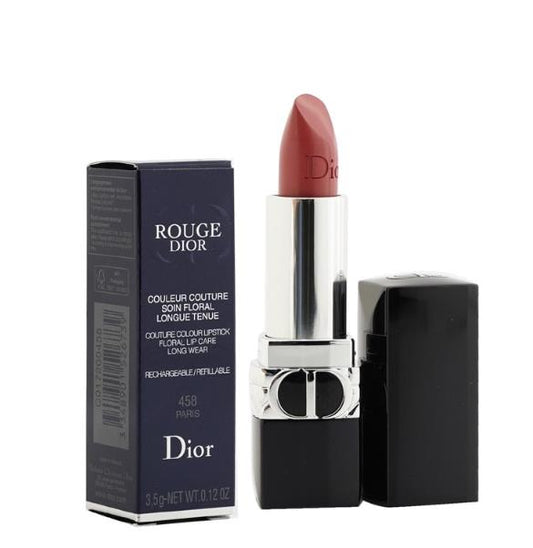 Christian Dior Rouge Dior Couture Colour Refillable Lipstick - # 458 Paris (Satin) C017200458 / 526739  3.5g/0.12oz