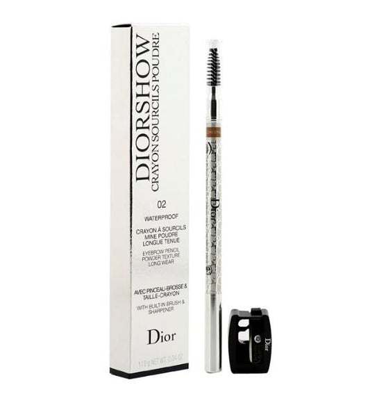 Christian Dior Diorshow Waterproof Crayon Sourcils Poudre - # 02 Chestnut C015600002 / 507998  1.19g/0.04oz