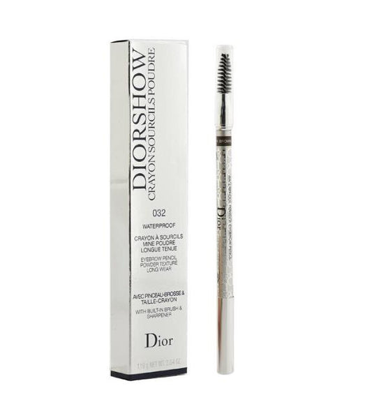 Christian Dior Diorshow Waterproof Crayon Sourcils Poudre - # 032 Dark Brown C015600032 / 546300  1.19g/0.04oz