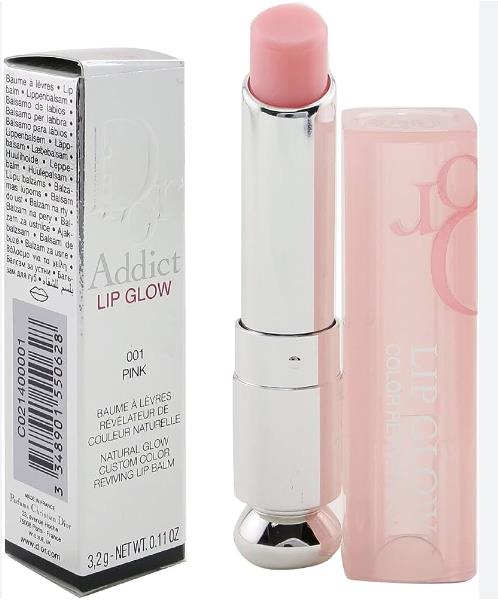 Christian Dior Dior Addict Lip Glow Reviving Lip Balm - #001 Pink C021400001 / 550628  3.2g/0.11oz