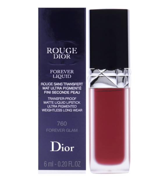 Christian Dior Rouge Dior Forever Matte Liquid Lipstick - # 760 Forever Glam C025400760 / 588409  6ml/0.2oz
