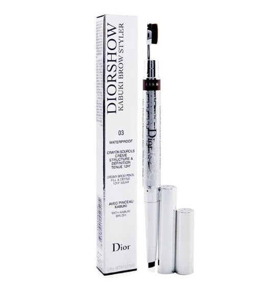 Christian Dior Diorshow Kabuki Brow Styler Creamy Brow Pencil Waterproof - # 03 Brown C021300003 / 550505  0.29g/0.01oz