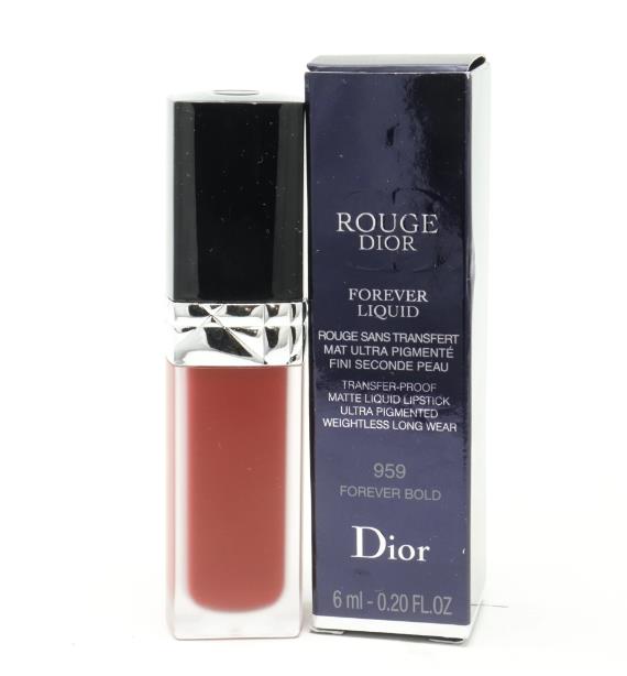 Christian Dior Rouge Dior Forever Matte Liquid Lipstick - # 959 Forever Bold C025400959 / 588447  6ml/0.2oz