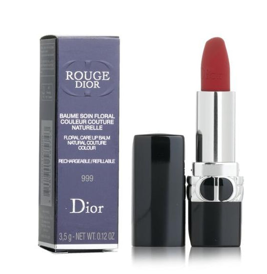 Christian Dior Rouge Dior Floral Care Refillable Lip Balm - # 999 (Matte Balm) C025100999 / 585743  3.5g/0.12oz