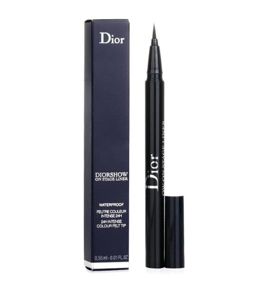 Christian Dior Diorshow On Stage Liner Waterproof Liquid Eyeliner - # 096 Satin Black C026900096 / 595988  0.55ml/0.01oz