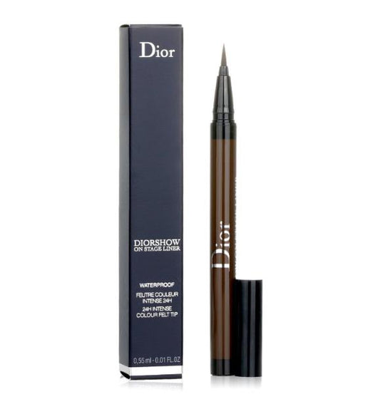Christian Dior Diorshow On Stage Liner Waterproof Liquid Eyeliner - # 781 Matte Brown C026900781 / 596091  0.55ml/0.01oz