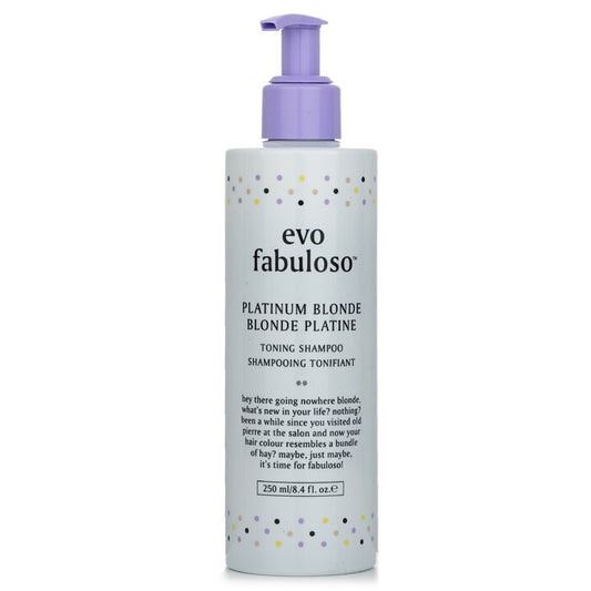 evo Fabuloso Toning Shampoo - # Platinum Blonde 010617 250ml/8.4oz