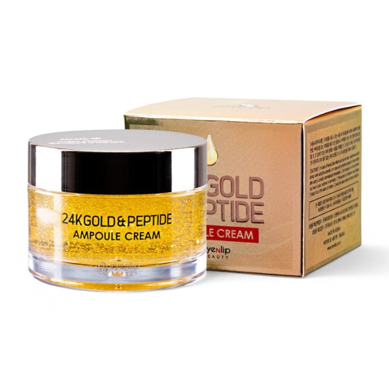 eyeNlip 24K Gold & Peptide Ampoule Cream   50g